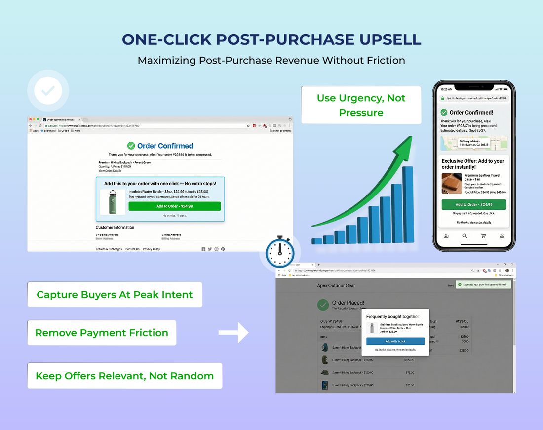 The Power of One-Click: Implementing Post-Purchase Upsells for Instant Revenue Growth